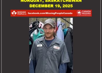 Photo of missing man Daniel (Dan) Gobeil, age 40, from RM of Keys, Saskatchewan