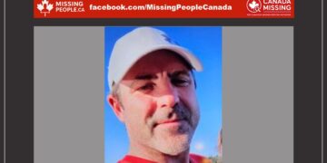 Photo of missing man Robert Ramsey, age 47, from Whitelaw, Alberta.