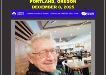 Photo of missing endangered senior James Moore, age 89, from Portland, Oregon.