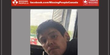 Photo of missing man Alexander Bugghins, age 36, brown hair, brown eyes, from St. Paul, Saskatchewan.