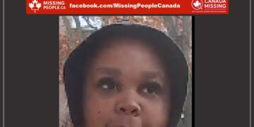Photo of missing youth Shaelynn, age 14, from Toronto, Ontario