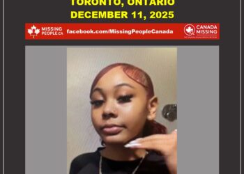 Photo of missing youth Aaliyah, age 15, from Toronto, Ontario.