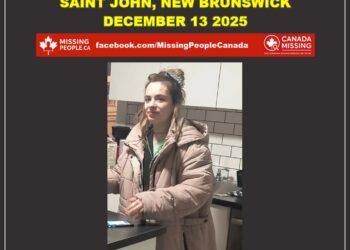Photo of missing female youth Alexis Dawn Daley (Middleton), age 17, from Saint John, New Brunswick.