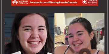 Photo of missing female teen Angelina Fredericks, age 17, from Richmond, British Columbia