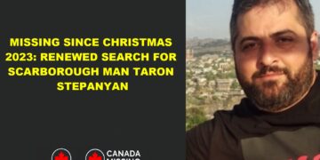 Photo of missing man Taron Stepanyan, age 42, from Scarborough, Toronto.