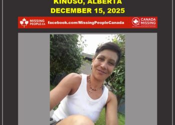 Photo of missing woman Coreen Annette Attilon, age 53, from Slave Lake/Kinuso, Alberta.
