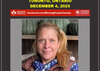 Photo of missing person Sarah, age 45, from Toronto, Ontario.