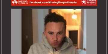 Photo of missing vulnerable man Joey (Joshua), age 32, from Richmond Hill, Ontario.