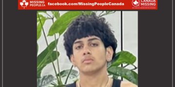 Photo of missing male teen Armaan Gill, age 15, from Caledon, Ontario