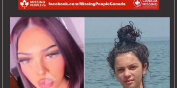 Photo of missing female teen Fatima Zahra Es-Sakali, age 14, from Montréal (Saint-Léonard), Quebec