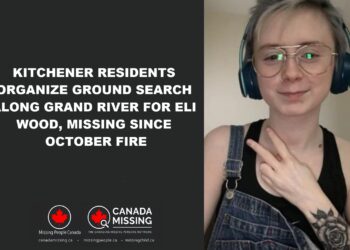 Eli Wood, 25, missing from Kitchener since suspicious October 19, 2025 fire