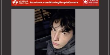 Photo of missing 15-year-old boy Jonathan Kennedy from Moncton, New Brunswick.