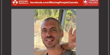 Photo of missing man Vincent Rocheleau, age 41, from Saint-Édouard-de-Fabre, Quebec.