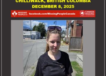 Photo of missing woman Emily Murdin, age 24, from Chilliwack, British Columbia.