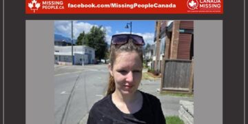 Photo of missing woman Emily Murdin, age 24, from Chilliwack, British Columbia.