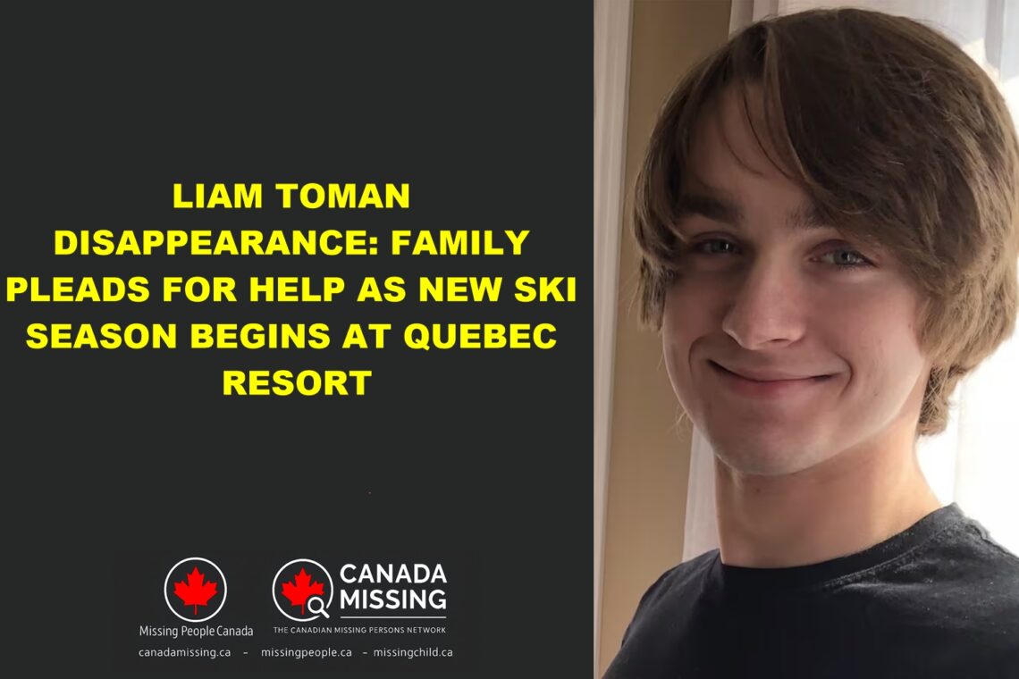 Photo related to the disappearance of Liam Toman, 22, from Mont-Tremblant ski resort (family appeal image or resort scene).