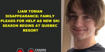 Photo related to the disappearance of Liam Toman, 22, from Mont-Tremblant ski resort (family appeal image or resort scene).