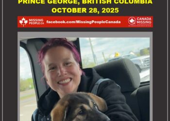 Photo of missing woman Inga Johnson, age 42, from Prince George, British Columbia.