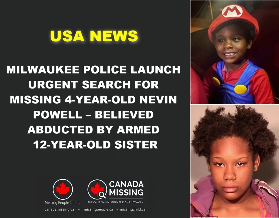 MISSING PERSON CANADA RELEASE