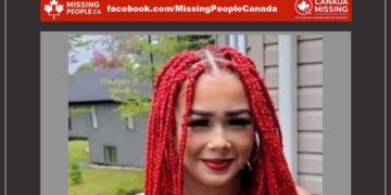 Photo of missing female teen Jada Balgobin, age 17, from St. Catharines, Ontario.