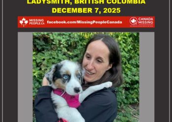 Photo of missing woman Jennifer Switzer, age 43, from Ladysmith, British Columbia.