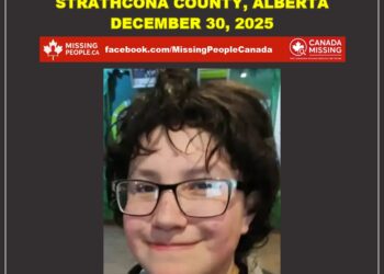 Photo of missing boy Jordan, age 16, from Strathcona County, Alberta