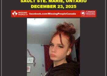 Photo of missing female teen Mya Johnson, age 14, from Sault Ste. Marie, Ontario.