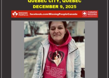 Photo of missing woman Amélie Parrot, age 23, from Québec City, Quebec (intellectual disability, left eye smaller).