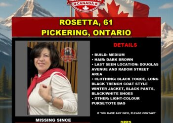 MISSING PERSON CANADA RELEASE