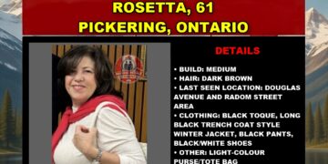 MISSING PERSON CANADA RELEASE