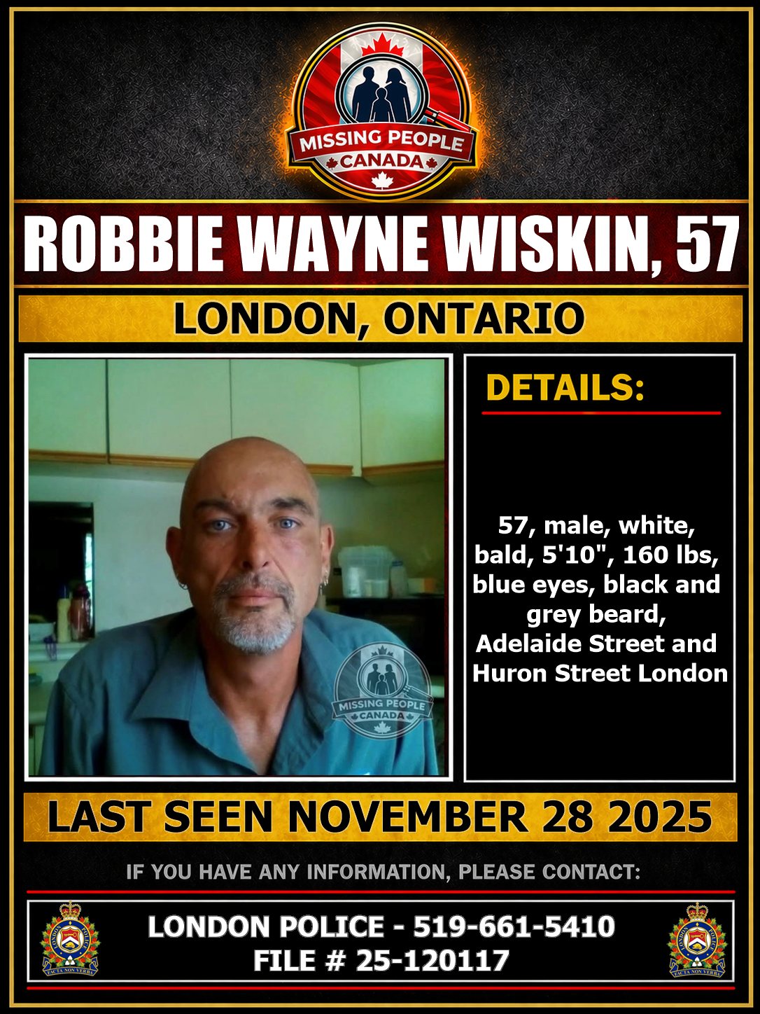 MISSING PERSON CANADA RELEASE
