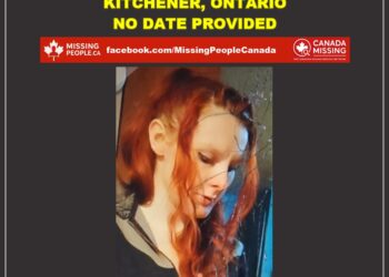 Photo of missing woman Takoda, age 28, from Kitchener, Ontario.