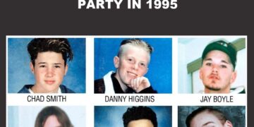 Archival photo related to the 1995 disappearance of the "Lost Boys of Pickering" – six missing teens from Ontario.