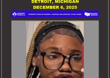 Photo of missing female teen Zarryan Jones, age 15, from Detroit, Michigan.