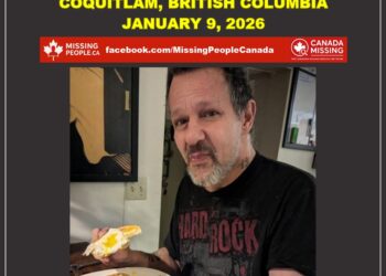 Photo of missing man Gordon Miller, age 52, from Coquitlam, British Columbia
