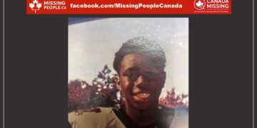Photo of missing boy Kouame Dominique Yao, age 15, from Saint-Félix-de-Valois, Québec