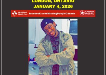 Photo of missing man Dameak Bartley, age 24, from London, Ontario