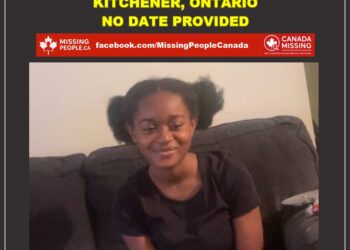 Photo of missing girl Azariah, age 15, from Kitchener, Ontario