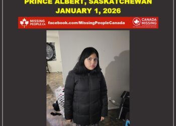 Photo of missing girl Kiandra Pambrun-Mercredi, age 13, from Prince Albert, Saskatchewan