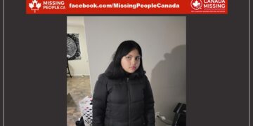 Photo of missing girl Kiandra Pambrun-Mercredi, age 13, from Prince Albert, Saskatchewan