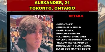 Photo of missing person Alexander, age 21, from Toronto, Ontario