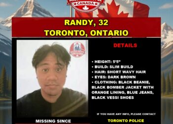 Photo of missing man Randy, age 32, from Toronto, Ontario