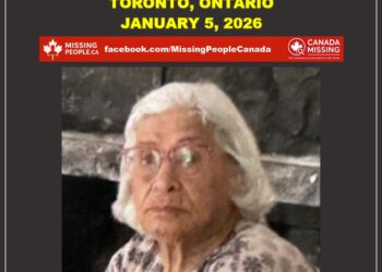 Photo of missing person Mehri, age 80, from Toronto, Ontario
