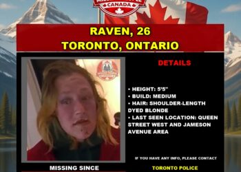Photo of missing person Raven, age 26, from Toronto, Ontario
