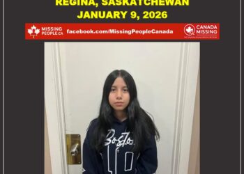 Photo of missing youth Arabella Cook, age 12, from Regina, Saskatchewan