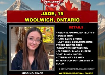MISSING PERSON CANADA RELEASE