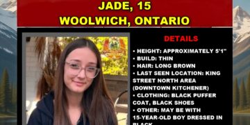 MISSING PERSON CANADA RELEASE