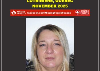 Photo of missing woman Stéphanie Lamoureux, age 45, from Lotbinière, Québec