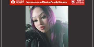 Photo of missing girl Mia Mountain Horse, age 16, from Strathmore, Alberta