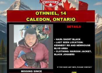 MISSING PERSON CANADA RELEASE